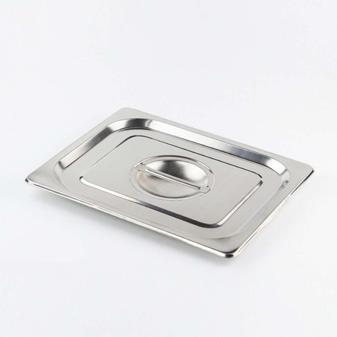 SOGA Gastronorm GN Pan Lid Full Size 1/2 Stainless Steel Tray Top Cover • LUZ-GP5502-JLID2F-X1