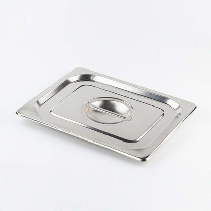 SOGA Gastronorm GN Pan Lid Full Size 1/2 Stainless Steel Tray Top Cover • LUZ-GP5502-JLID2F-X1