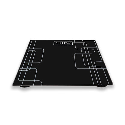 SOGA 2X 180kg Electronic Talking Scale Weight Fitness Glass Bathroom Scale LCD Display • LUZ-TalkingScaleLinesX2