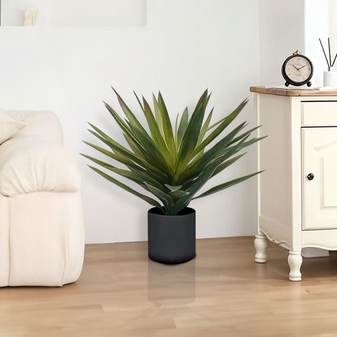 SOGA 45cm Yucca Plant Giant Palm Lily Artificial Plant Tabletop Home Accent Decor • LUZ-APlantFHJM045