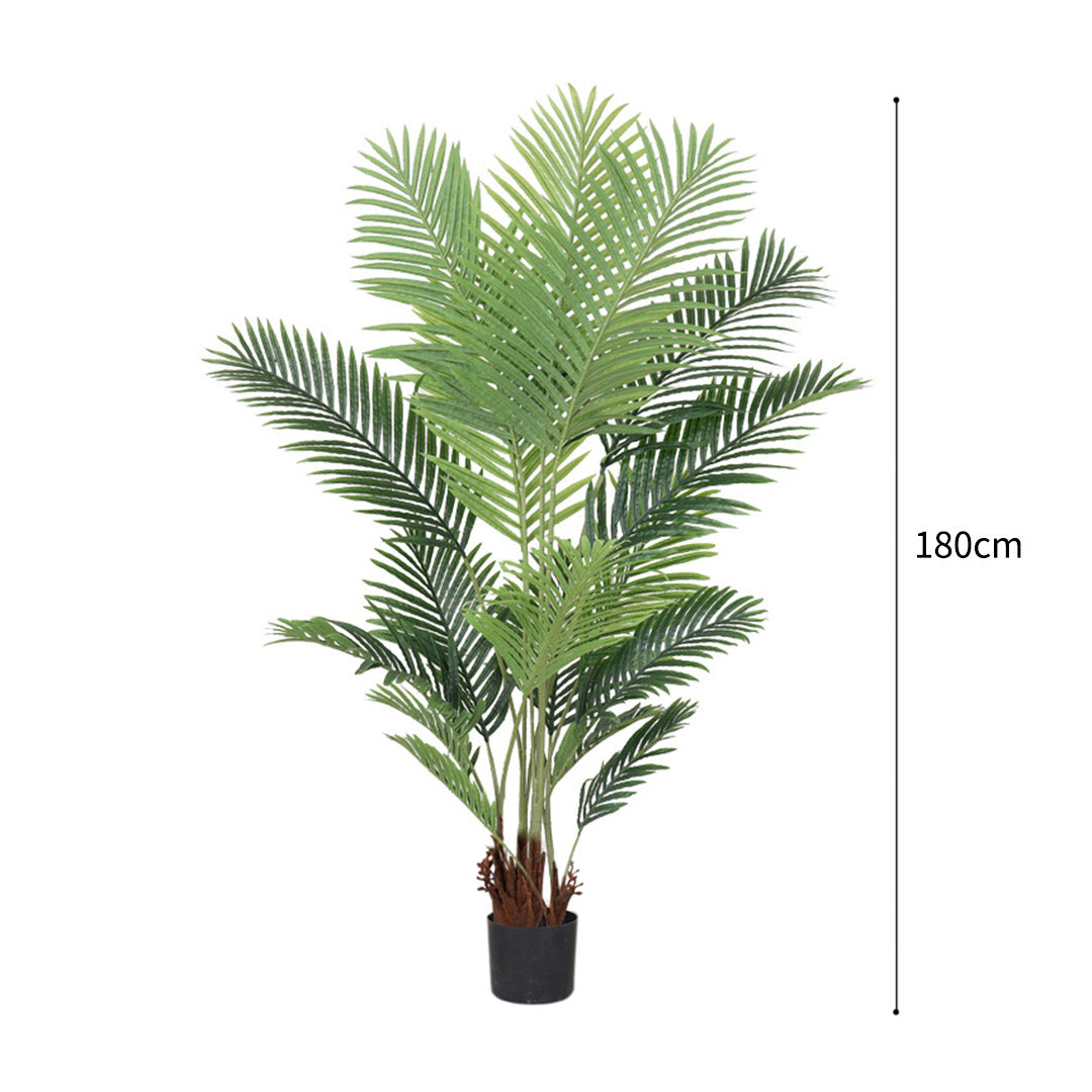 SOGA 180cm Artificial Swallowtail Sunflower Fake Decoration Tree Flower Pot Plant • LUZ-APlantFHS180