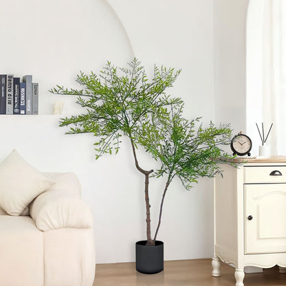 SOGA 2X 120cm Nandina Heavenly Bamboo Tree Artificial Plant Home Accent Decor • LUZ-APlantNTZ120X2