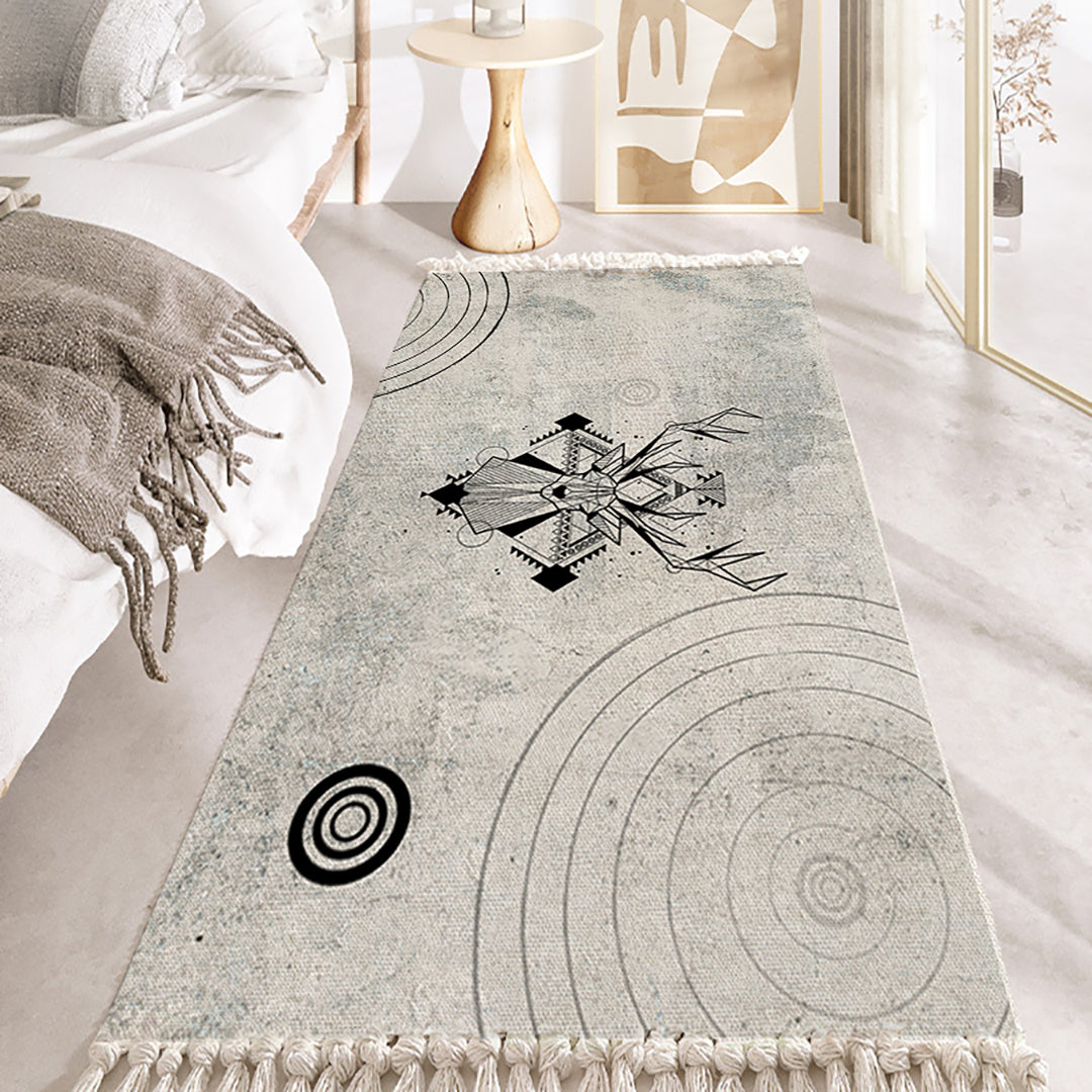 SOGA 90cm Woven Minimalist Bedroom Area Rug Carpet, Home Decor • LUZ-CarpetFLSA17