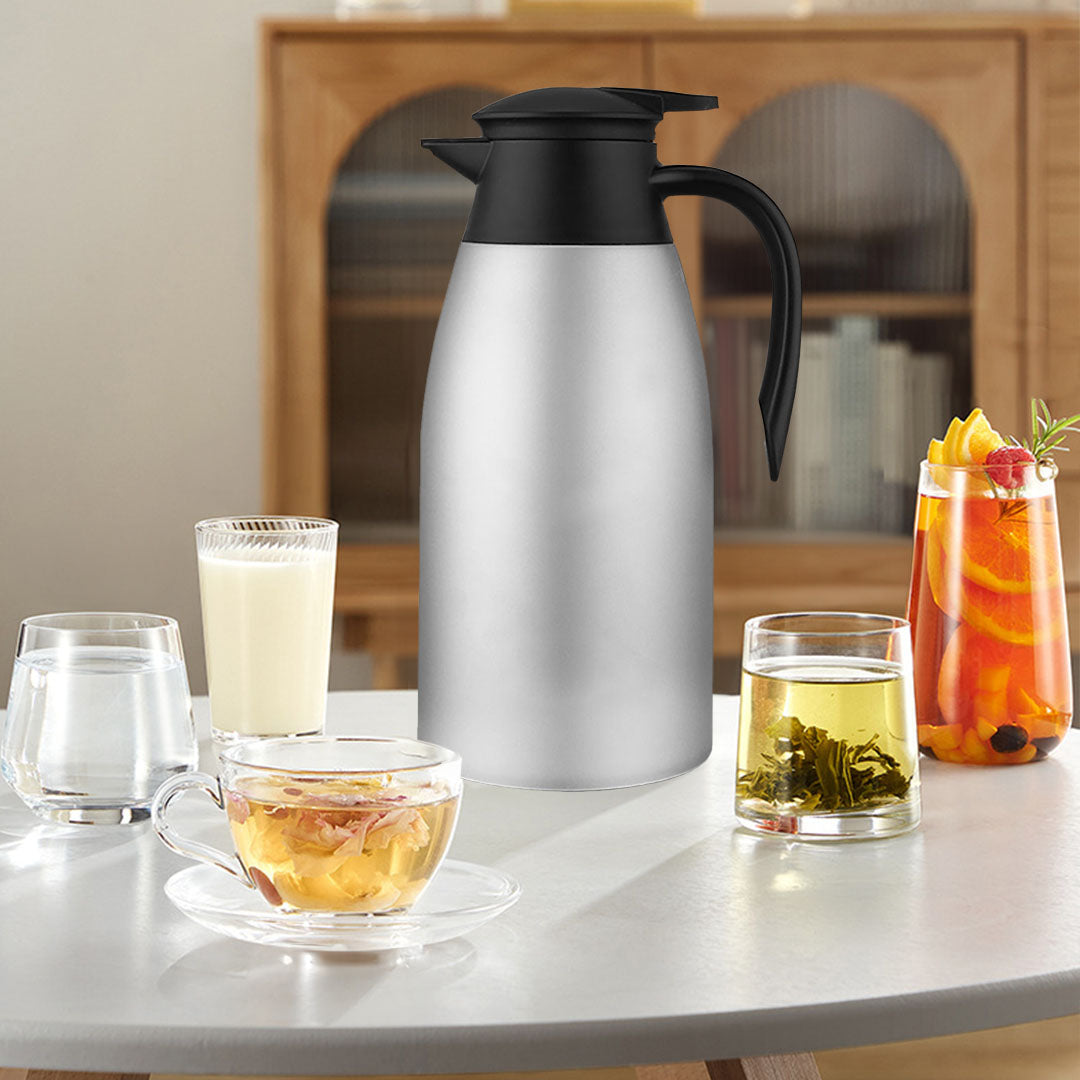 SOGA 1.5L Silver Color 3-Layer Stainless Steel Vacuum Durable Thermal Flask • LUZ-BottleWKE14