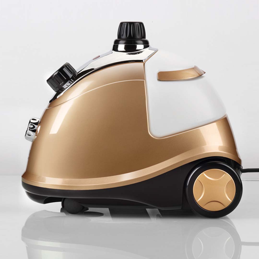 SOGA 2X Garment Steamer Portable Cleaner Steam Iron Gold • LUZ-GarmentRoundGoldX2