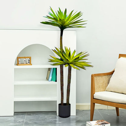 SOGA 2X 150cm Yucca Tree Giant Palm Lily Living Room Artificial Plant Home Accent Decor • LUZ-APlantFHDJL1502X2