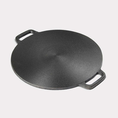 SOGA Cast Iron Induction Crepes Pan Baking Cookie Pancake Pizza Bakeware • LUZ-CrepePan34cm