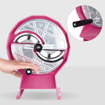 SOGA Commercial Manual Vegetable Fruit Slicer Kitchen Cutter Machine Pink • LUZ-FruitCutterPink