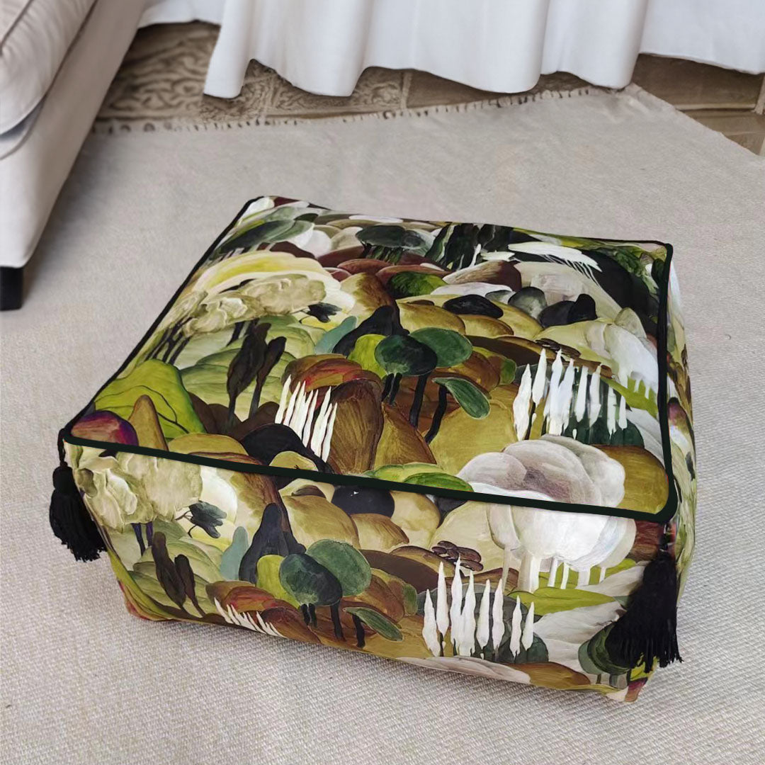 SOGA 2X 50cm Polyester Fiber Pillow with EPP Particle Insert, Home Decor • LUZ-Pouffe621X2