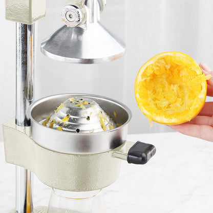 SOGA Commercial Manual Juicer Hand Press Juice Extractor Squeezer Orange Citrus White • LUZ-JuicerManualWhite