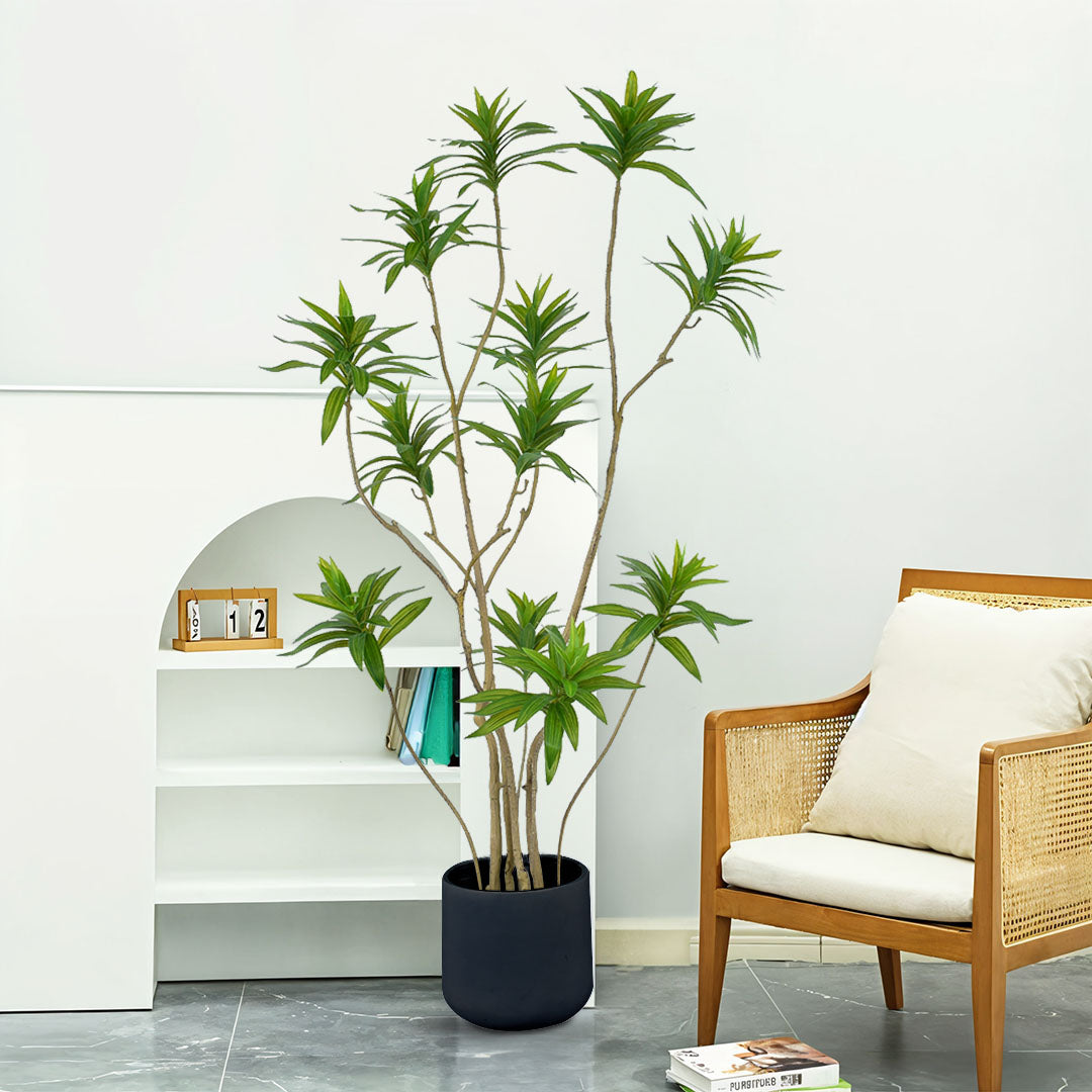 SOGA 150cm Lily Bamboo Plant Tree Living Room Artificial Plant Home Accent Decoration • LUZ-APlant15012