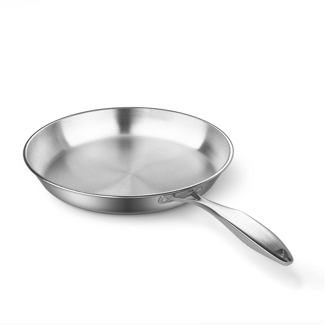 SOGA Dual Burners Cooktop Stove, 30cm Cast Iron Frying Pan Skillet and 28cm Induction Fry Pan • LUZ-ECooktDBL-Sizzle30-FRY2864