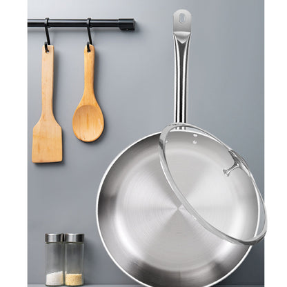 SOGA 32cm Stainless Steel Saucepan Sauce pan with Glass Lid and Helper Handle Triple Ply Base Cookware • LUZ-SaucePanSS423232CM
