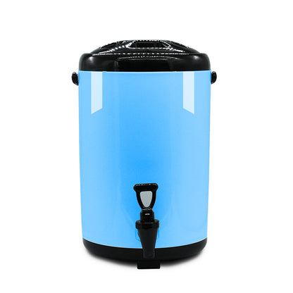 SOGA 14L Stainless Steel Insulated Milk Tea Barrel Hot and Cold Beverage Dispenser Container with Faucet Blue • LUZ-VICDispenser14LBLU
