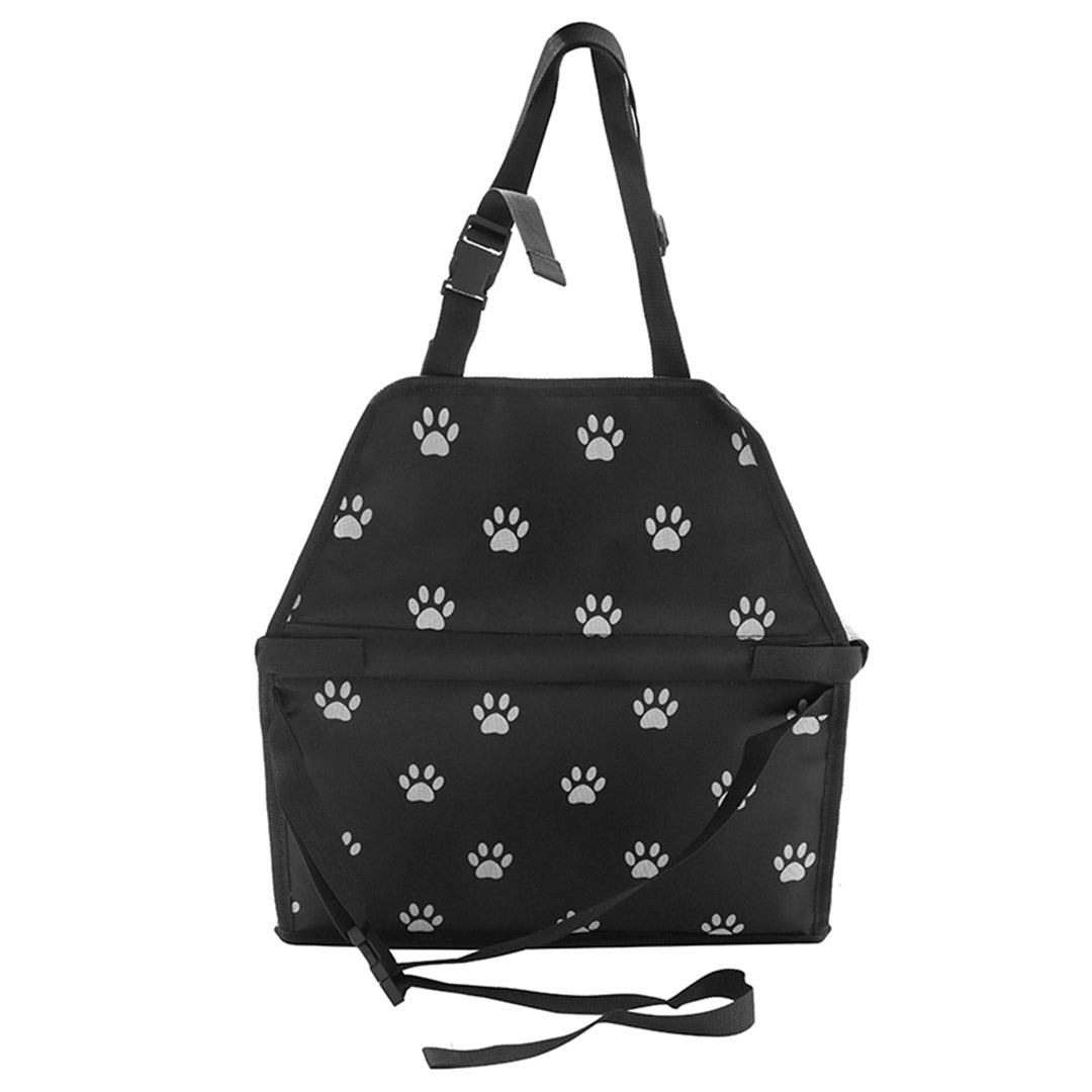 SOGA 2X Waterproof Pet Booster Car Seat Breathable Mesh Safety Travel Portable Dog Carrier Bag Black • LUZ-CarPetBag013BLKX2
