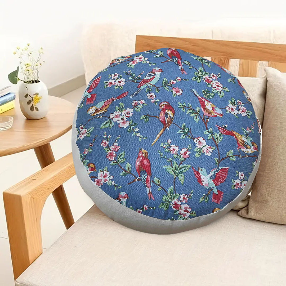 SOGA 45cm Premium Polyester Cotton Cushion with EPP Particle Insert for Enhanced Comfort Home Decor • LUZ-Pouffe631