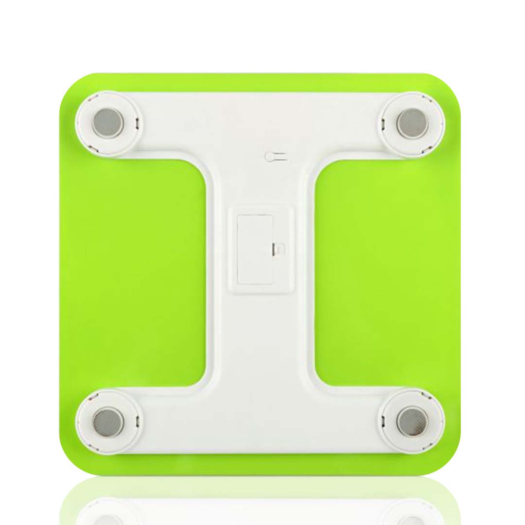 SOGA 2X 180kg Digital Fitness Weight Bathroom Gym Body Glass LCD Electronic Scales Green/Blue • LUZ-BodyWeightScaleGRN-BLU