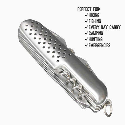 SOGA Multi Function Army Knife Tool Swiss Style 102 • LUZ-Knife102