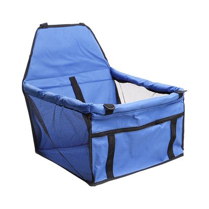 SOGA 2X Waterproof Pet Booster Car Seat Breathable Mesh Safety Travel Portable Dog Carrier Bag • LUZ-CarPetBagBLUX2