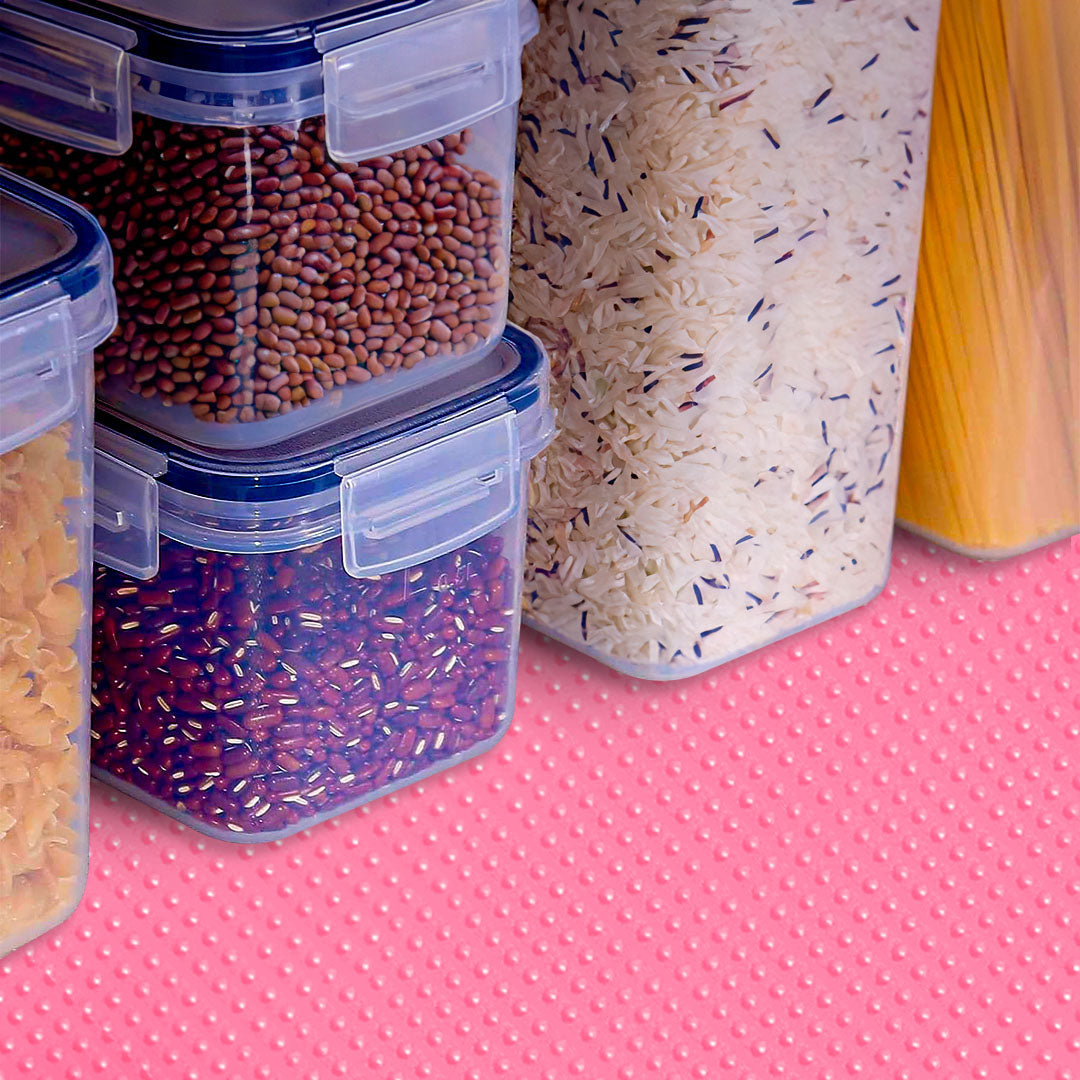 SOGA 50x300cm Pink Kitchen Shelf Drawer Cabinet Multi Use Liner Non Slip Mat • LUZ-CabMat503PNK