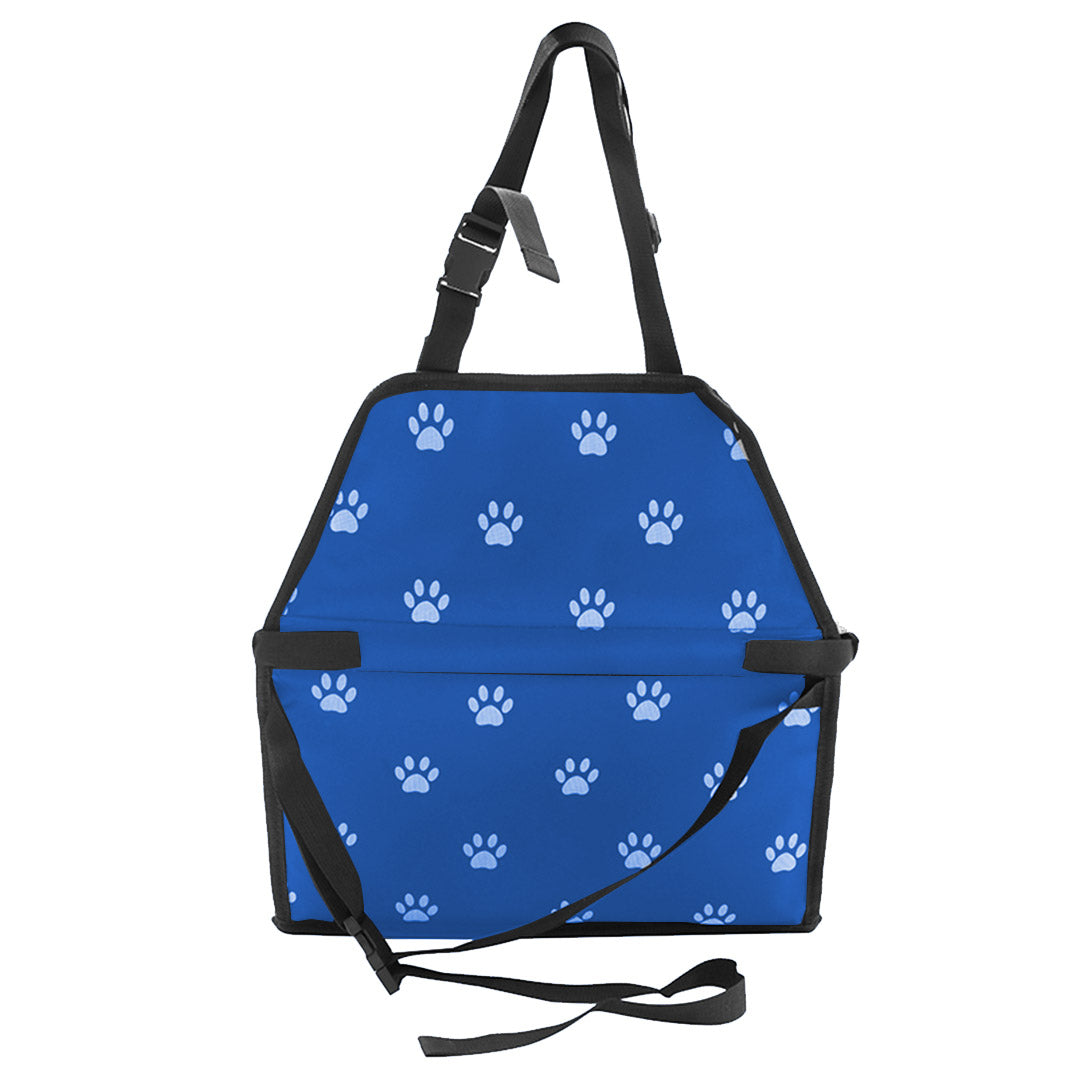SOGA Waterproof Pet Booster Car Seat Breathable Mesh Safety Travel Portable Dog Carrier Bag Blue • LUZ-CarPetBag013BLU