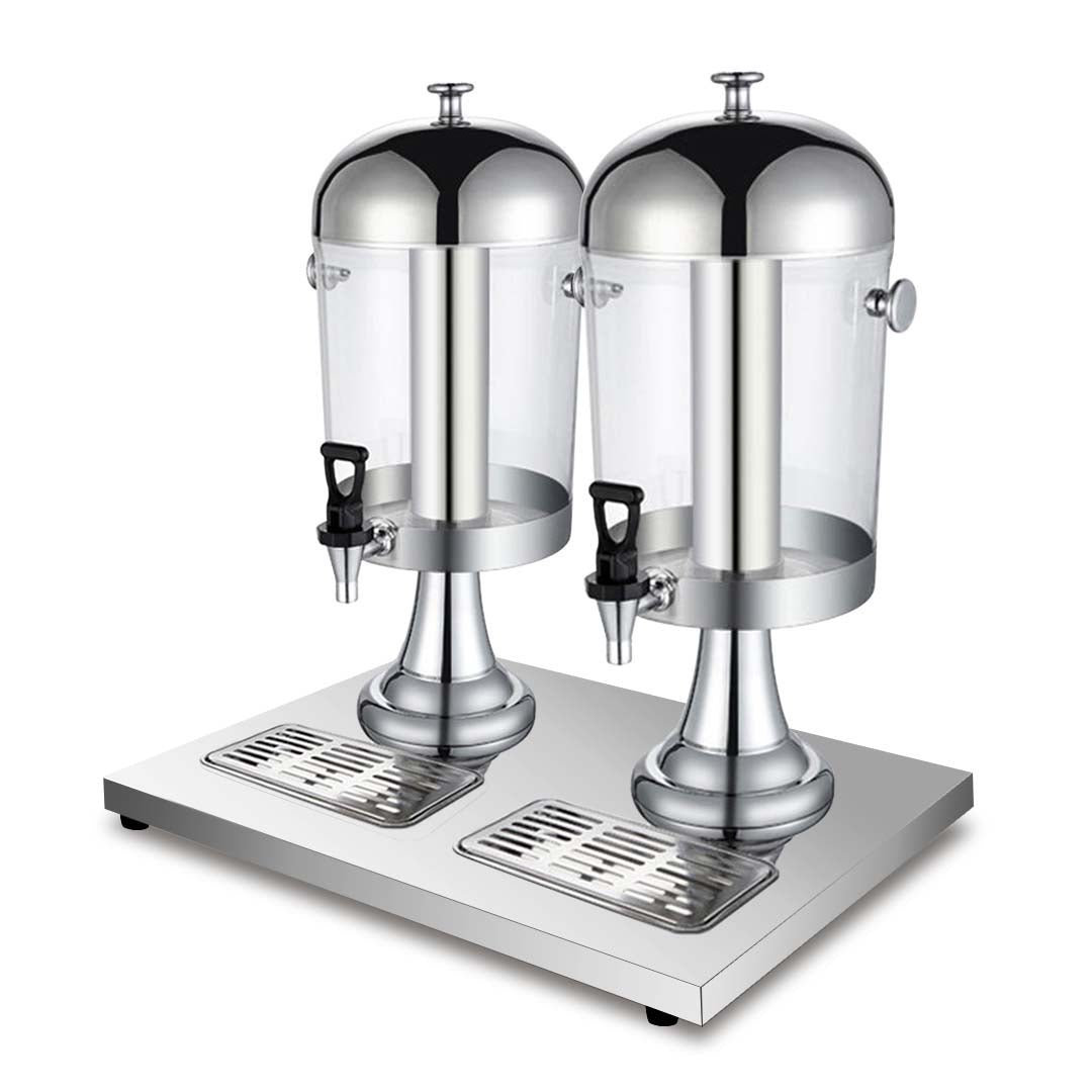 SOGA 2X Dual 8L Juicer Water Milk Coffee Pump Beverage Drinking Utensils • LUZ-Dispenser5705X2
