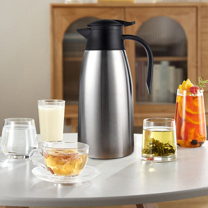 SOGA 2.0L Silver Color 3-Layer Stainless Steel Vacuum Durable Thermal Flask • LUZ-BottleWKE15