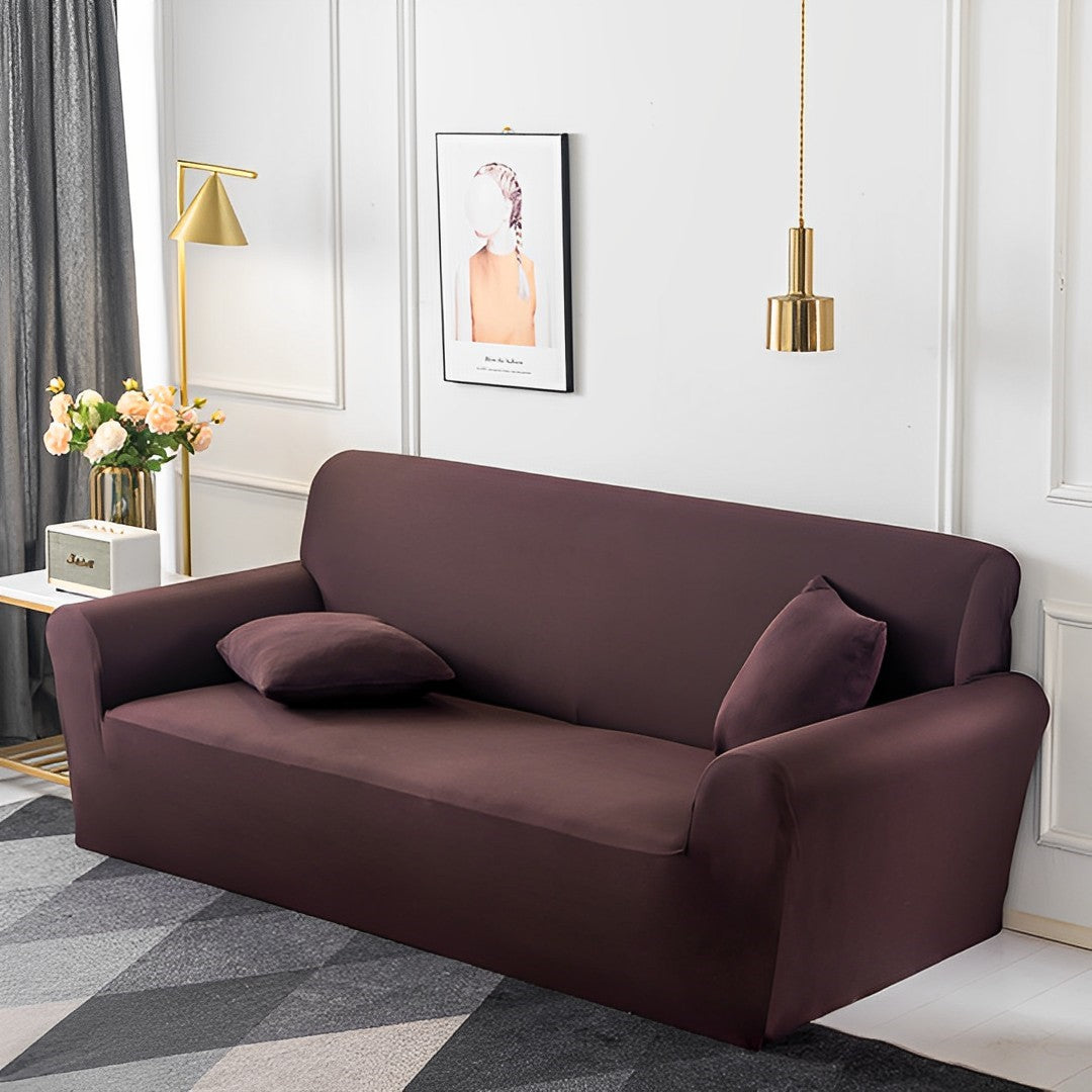SOGA 3-Seater Coffee Sofa Cover Couch Protector High Stretch Lounge Slipcover Home Decor • LUZ-SofaCov207
