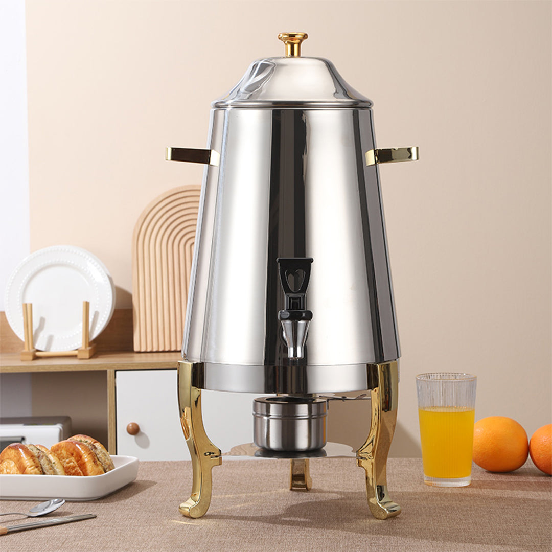 SOGA Stainless Steel Dispenser Beverage Juicer Commercial Buffet Drink Container Jug with Side Handles • LUZ-VICDispenser5711