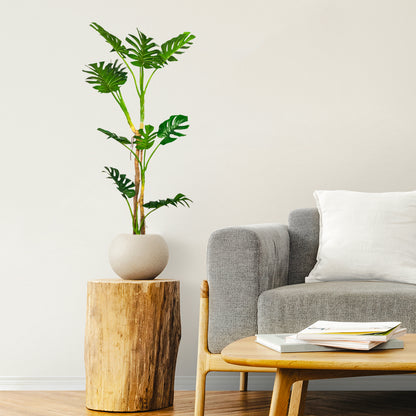 SOGA 2X 175cm Tropical Monstera Palm Artificial Plant Tree, Real Touch Technology, with UV Protection • LUZ-APlantFHG17510X2