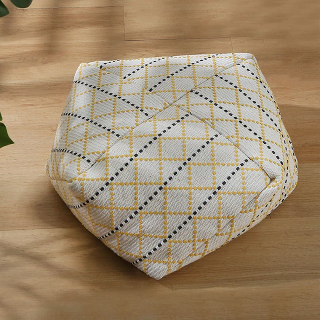 SOGA 53cm Polyester-Cotton Blend Pillow EPP Particle Insert for Comfort and Support Home Decor • LUZ-Pouffe626