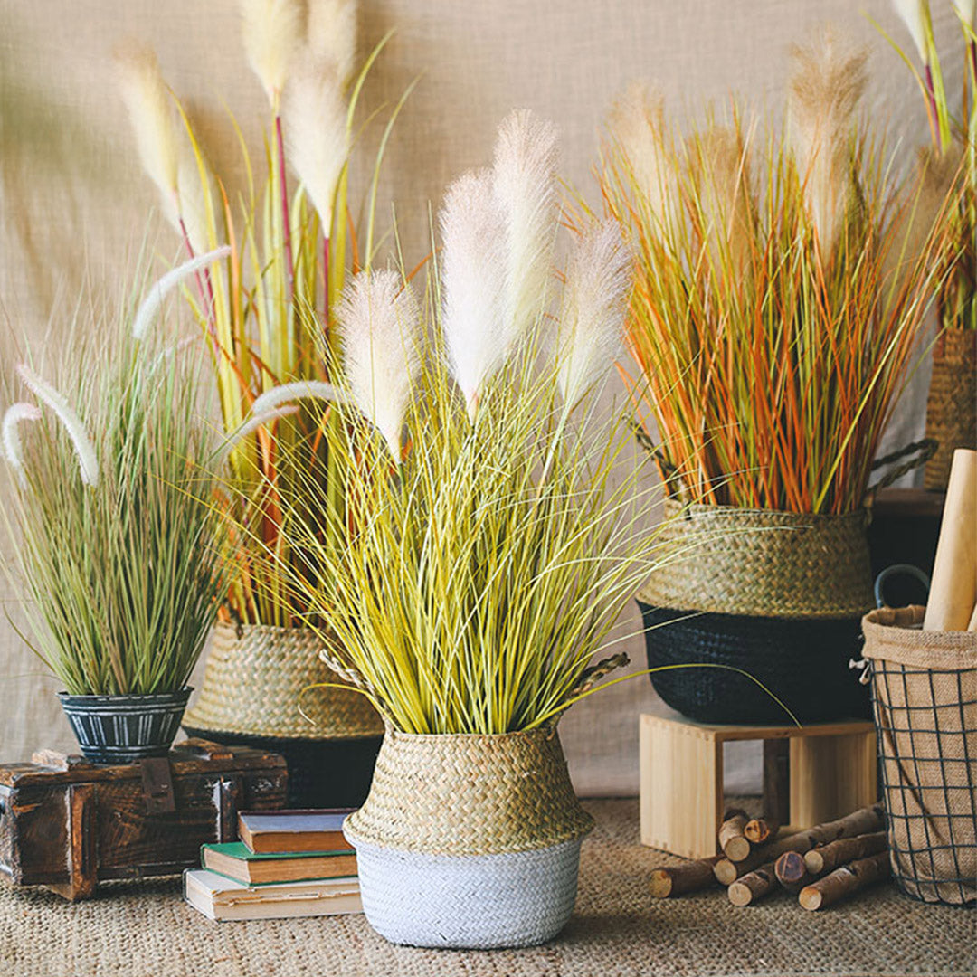 SOGA 137cm Artificial Indoor Potted Reed Bulrush Grass Tree Fake Plant Simulation Decorative • LUZ-APlantFH621