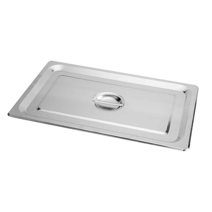 SOGA Gastronorm GN Pan Full Size 1/1 GN Pan 20cm Deep Stainless Steel Tray With Lid • LUZ-GP5406wLidX1