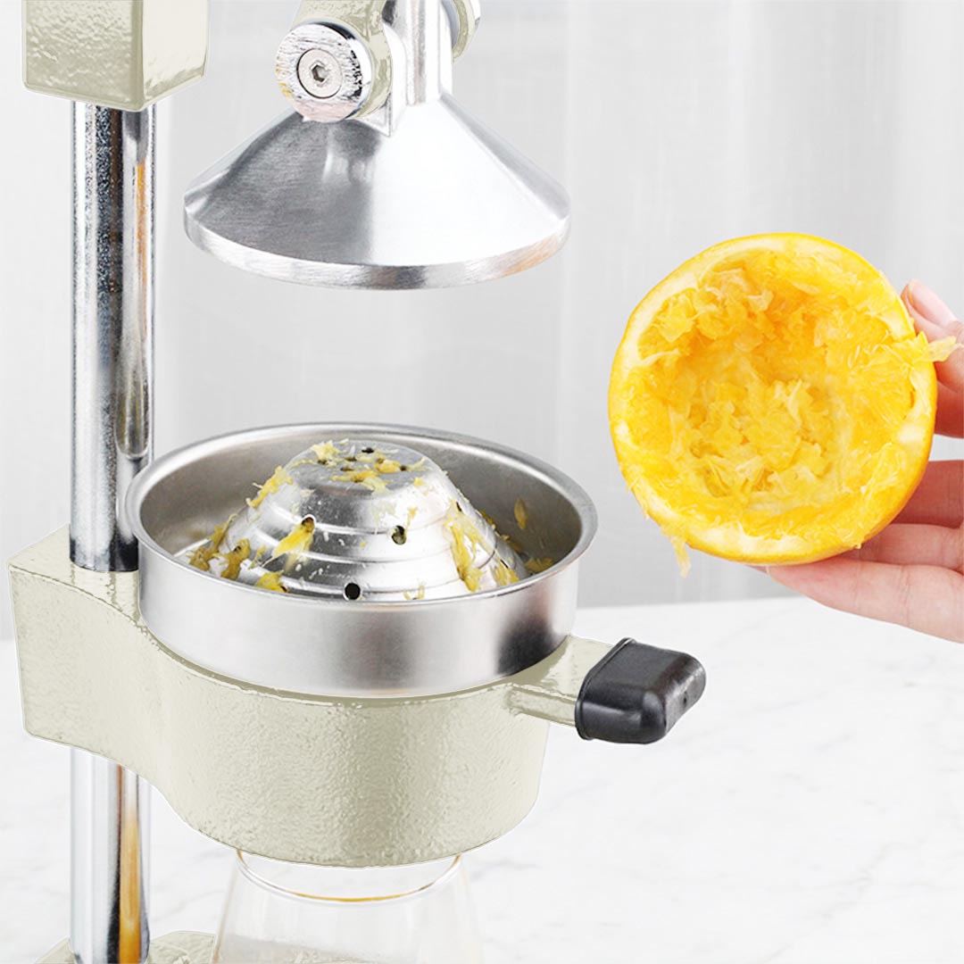 SOGA 2X Commercial Manual Juicer Hand Press Juice Extractor Squeezer Orange Citrus White • LUZ-JuicerManualWhiteX2