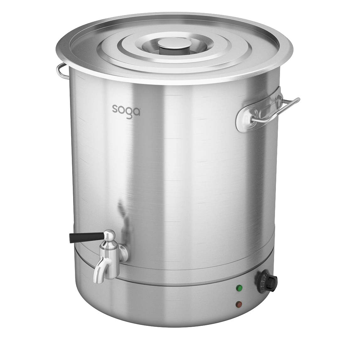 SOGA 2X 21L Stainless Steel URN Commercial Water Boiler  2200W • LUZ-Urn841X2