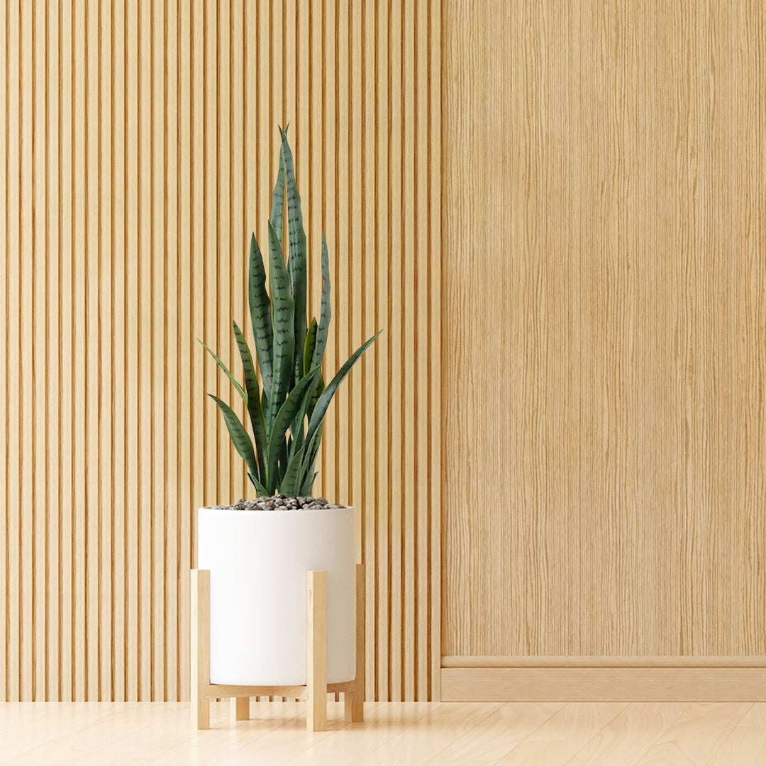 SOGA 95cm Sansevieria Snake Artificial Plants with Black Plastic Planter Greenery, Home Office Decor • LUZ-APlantFH9510