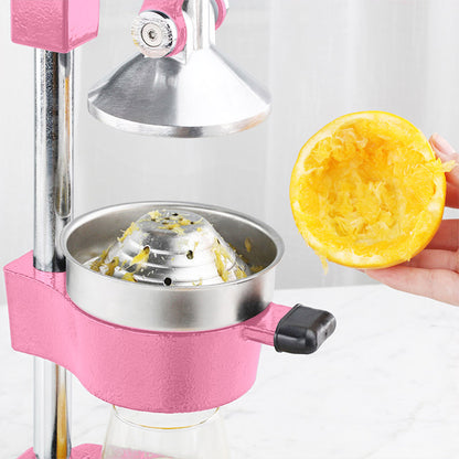 SOGA 2X Commercial Manual Juicer Hand Press Juice Extractor Squeezer Orange Citrus Pink • LUZ-JuicerManualPinkX2