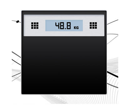 SOGA 2X 180kg Electronic Talking Scale Weight Fitness Glass Bathroom Scale LCD Display Stainless LUZ-TalkingScaleStainlessX2