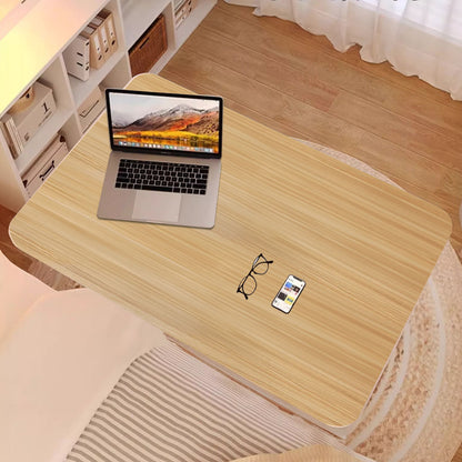 SOGA 40x80cm Walnut Bedside Table Movable Bedroom Desk Student Computer Table • LUZ-TablePort03