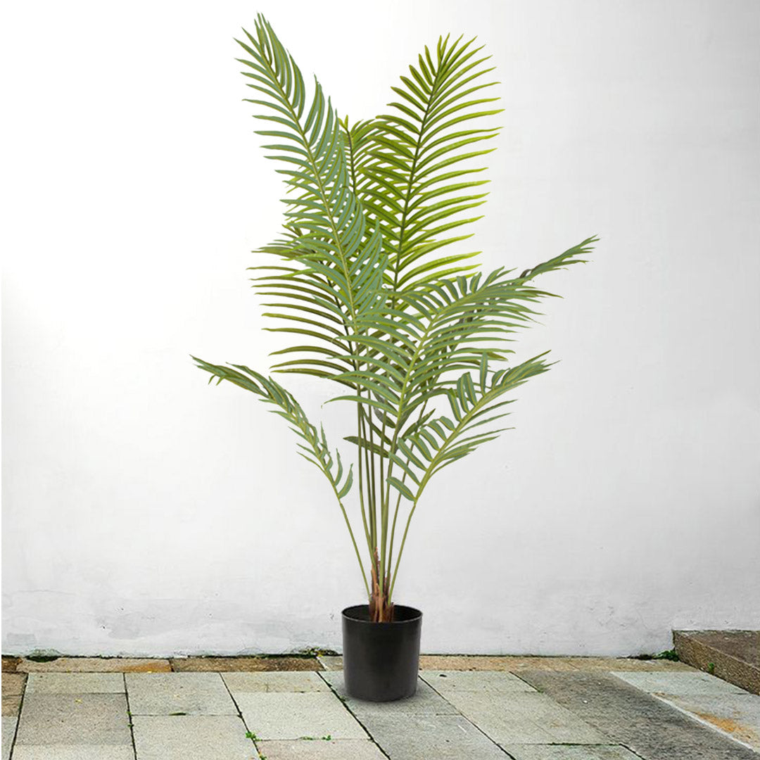 SOGA 180cm Green Artificial Indoor Rogue Areca Palm Tree Fake Tropical Plant Home Office Decor • LUZ-APlant1806