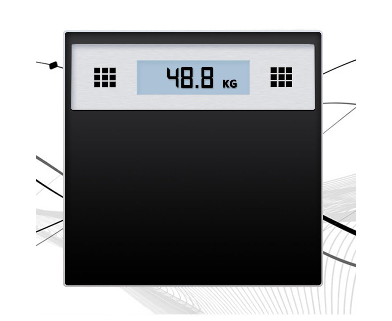 SOGA 2X 180kg Electronic Talking Scale Weight Fitness Glass Bathroom Scale LCD Display Stainless • LUZ-TalkingScaleStainlessX2
