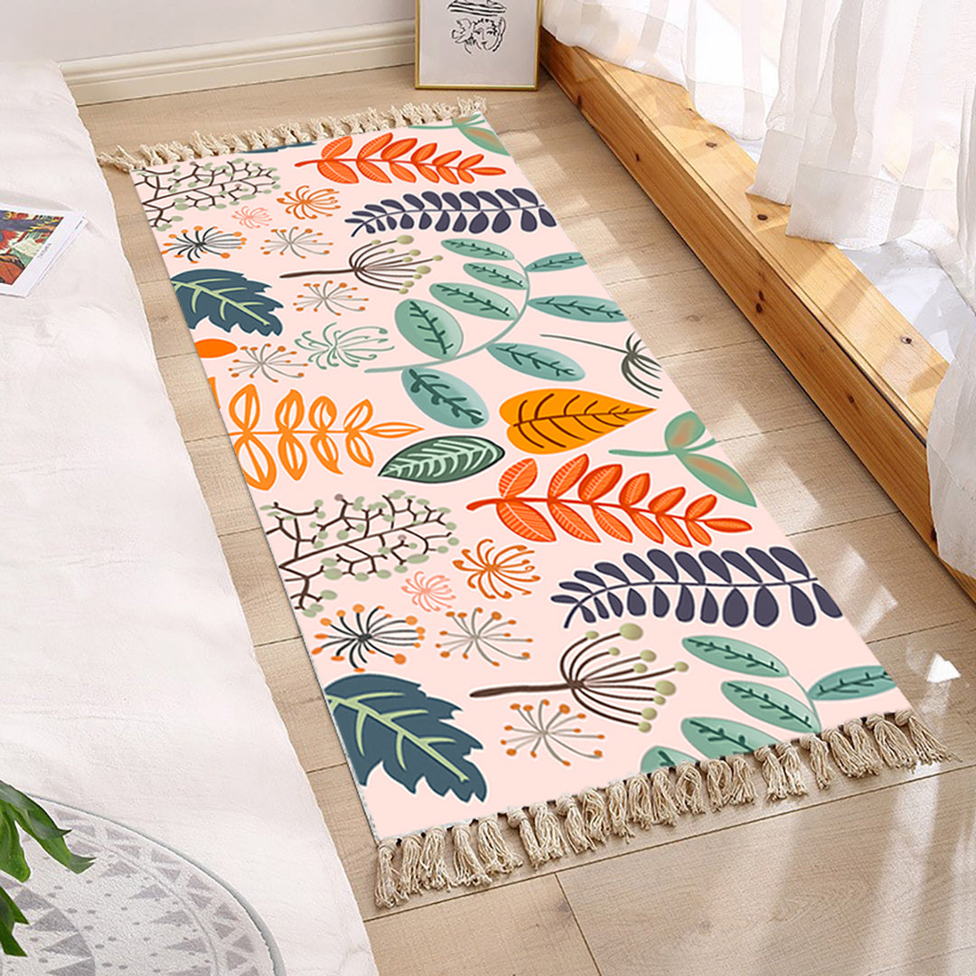 SOGA 90cm Soft cotton woven handmadeArea  rugs for living room bedroom, Home Decor • LUZ-CarpetFLSXBB16