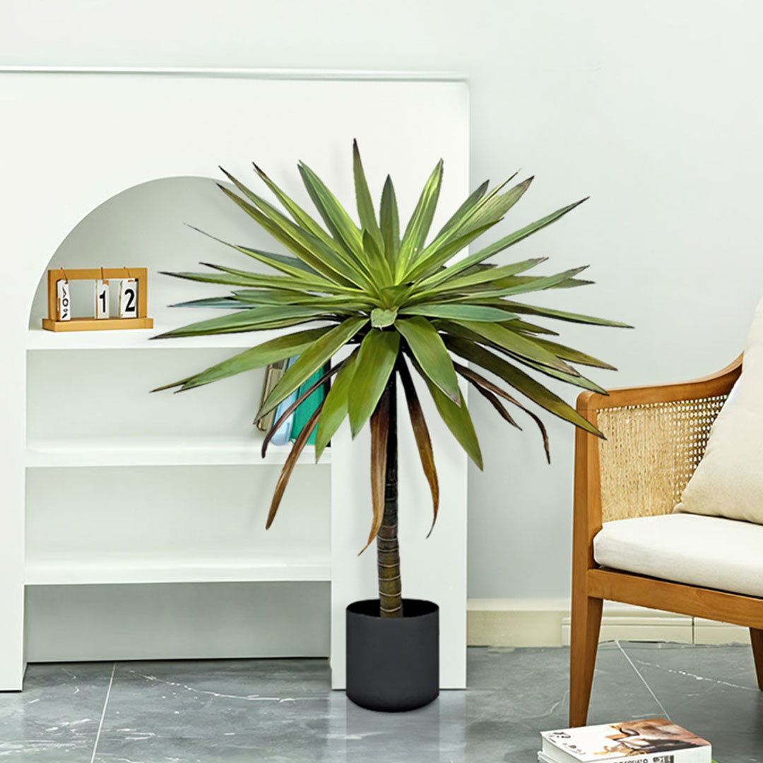 SOGA 90cm Yucca Tree Giant Palm Lily Living Room Artificial Plant Home Accent Decor • LUZ-APlantFHDJL901