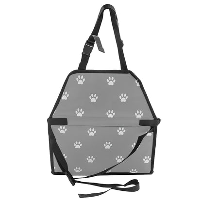SOGA Waterproof Pet Booster Car Seat Breathable Mesh Safety Travel Portable Dog Carrier Bag Grey • LUZ-CarPetBag013GREY