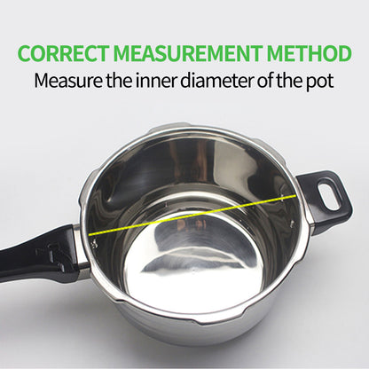 2X Silicone 3L Pressure Cooker Rubber Seal Ring Replacement Spare Parts • LUZ-SSPC3L18cm-JSEALX2