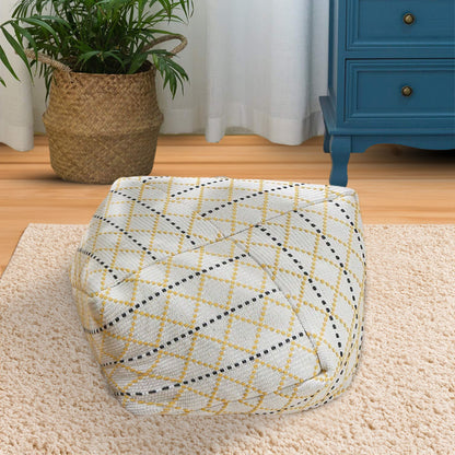 SOGA 53cm Polyester-Cotton Blend Pillow EPP Particle Insert for Comfort and Support Home Decor • LUZ-Pouffe626