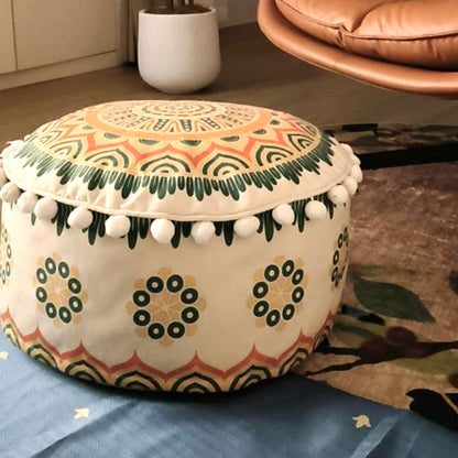 SOGA 2X 50cm Ultra-Comfort Polyester-Cotton Cushion with EPP Particle Support, Home Decor • LUZ-Pouffe618X2