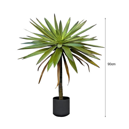 SOGA 90cm Yucca Tree Giant Palm Lily Living Room Artificial Plant Home Accent Decor • LUZ-APlantFHDJL901