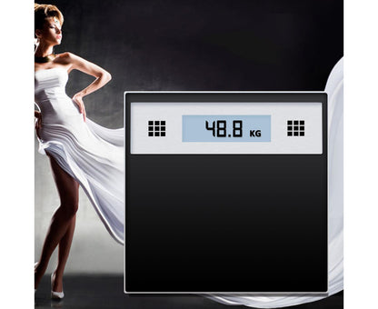 SOGA 2X 180kg Electronic Talking Scale Weight Fitness Glass Bathroom Scale LCD Display Stainless • LUZ-TalkingScaleStainlessX2
