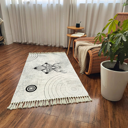 SOGA 90cm Woven Minimalist Bedroom Area Rug Carpet, Home Decor • LUZ-CarpetFLSA17